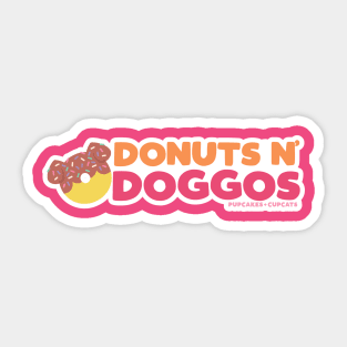 Donuts N' Doggos Sticker